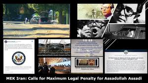 The trial went ahead despite assadollah assadi, 48, refusing to appear in the dock, claiming diplomatic immunity. Mek Iran Calls For Maximum Legal Penalty For Assadollah Assadi Supporters Of Mek Iran