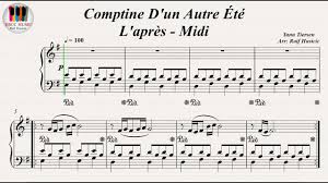 High quality sheet music for la noyée by yann tiersen to download in pdf and print. Comptine D Un Autre Ete L Apres Midi Die Fabelhafte Welt Der Amelie Yann Tiersen Piano Youtube