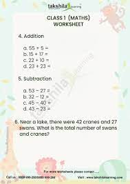 These sheets are great for linking to a particular topic, or doing some math that relates to the time of year. Cbse Ncert Worksheet For Class 1 Maths 1 Grade Worksheets Free