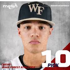 The Nats select Seaver King in the first round!