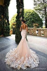 Milla Nova 2018 Designer Mermaid Wedding Dresses Illusion Neck Capped Sleeves Full Lace Appliqued B Wedding Gowns Mermaid Mermaid Wedding Dress Wedding Dresses
