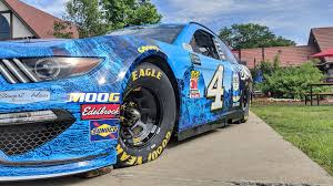 The race is divided into two 150 lap segments with a. Kevin Harvick S Retired Car Anheuser Busch Merrimack Nh Nascar