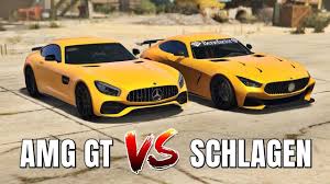 Schlagen Gt Vs Mercedes Amg Gt Grand Theft Auto V Which Is Best Gta Mercedes Amg Mercedes