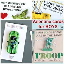 Making valentine's day boxes for boys isn't the easiest task since boys aren't usually into hearts and doilies, including my two boys. Valentine Cards For Boys