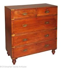 Antique Military Chest Campaign Furniture Furniture British Colonial