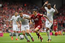 A bola rola às 14h (de brasília). Liverpool V Man Utd 2017 18 Premier League