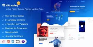 Vrlanding Virtual Reality Html Template Stylelib In 2020 Virtual Reality Education Virtual Reality Reality