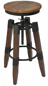 Nspire Industrial Adjustable Height Bar Stool Barnyj Stul Barnye Stulya Mebel Iz Stali