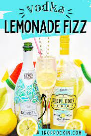 Deep eddy lemon vodka drinks. Deep Eddy Vodka Lemonade Fizz Trop Rockin