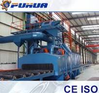 Q69 Series Beam Roller Conveyor Wheel Shot Blasting Machine
