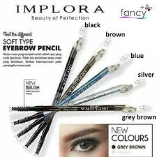 Jual Implora Pensil Alis 2 In 1 Soft Type Eyebrow Pencil Make Up Ori Bpom Kota Surabaya Paffie Shop Tokopedia