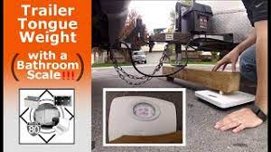 Some will end the hassle by simply getting a tongue weight scale meant to. Figuring Out Trailer Tongue Weight Youtube