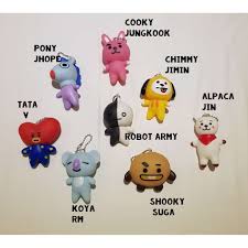Dienzi bts jungkook v jimin suga bt21 baskılı beyaz kupa bardak yorumlarını inceleyin, trendyol'a özel indirimli fiyata satın alın. Bt21 Bts Pvc Keychain Bangtan Boys Kpop Suga Jin Rm Jhope V Jimin Jungkook Shopee Philippines