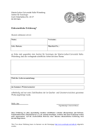 In diesem video beantworte ich wieder einmal eine nutzerfrage und ihr erfahrt, was eidesstattliche erklärungen bzw. Eidesstattliche Erklarung Institut Fur Soziologie Martin