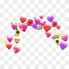 Heart Sticker Emoji Heart Crown Png Transparent Png In 2020 Heart Emoji Pink Heart Emoji Heart Crown