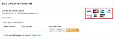 Discover the benefits of various credit cards offered by amazon, including the amazon rewards visa card, the amazon.com store card. Amazon Payment Methods Card Set Amazon Marketplace