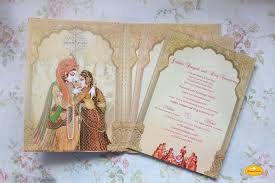 Radha Krishna Theme Wedding Invitation Card For Hindu Wedding Ceremony If You Love Radha Krishn Hindu Wedding Invitations Hindu Wedding Ceremony Hindu Wedding