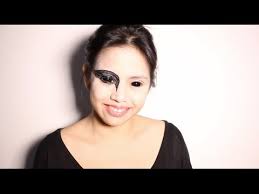 how to do easy black swan makeup with