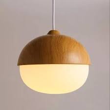 Net Northern Europe Style Wood Grain Glass Pendant Light Fixture E26 E27 Base Glass Pendant Light Pendant Light Pendant Light Fixtures
