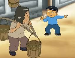 똥퍼 아저씨 특: 집에 처음 들어왔을 땐 얌체같이 굴어서 얄미운데 제법 좋은 일도 해줌. 기영이의 굴렁쇠가 망가지자 동네에 하나뿐인  굴렁쇠를 손수 제작해줬어요. 손재주가 좋으심 ㅋㅋ 그리고 애들이 깡패들한테 돈 뜯길 위기에 처하자