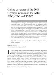 Armitage, 70, lent his booming voice to cbc sports events for some 49 years. Pdf Online Coverage Of The 2008 Olympic Games On The Abc Bbc Cbc And Tvnz