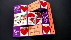 Birthday Card Ideas For Boyfriend Special Birthday Greeting Card For Boyfriend Handmade Birthday Card Idea Tutorial You Unique Birthday Cards Handmade Birthday Cards Simple Birthday Cards