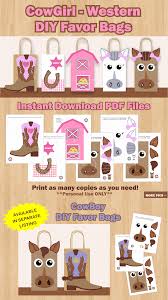 Birthday Party Goodie Bags For Girls Western Party Ideas Girl Farm Party Ideas Girl Western Party Decorations Girl Farm Birthday Party Horse Birthday Parties Farm Birthday Party Horse Birthday