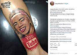 'faz parte, mas não acho normal' + luciana gimenez posa em praia deserta com biquíni 'diferentão' + thaila ayala diverte fãs ao … Maispb Fa Faz Tatuagem Do Rosto De Whindersson Nunes