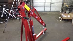 Harbor freight is one of my favorite tool stores for several reasons. Pep Boys Big Red 2 Ton Engine Hoist Review Part 3 Of 3 Youtube