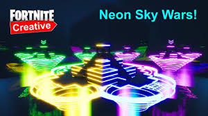 Fandomshop newsletter join fan lab. Neon Sky Wars Gamerzhits Fortnite Creative Map Code