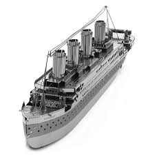 Arrives by tuesday, jun 15. Mini Diy 3d Nanometal Model Titanic Puzzle