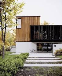 Utumn Vibes Residence Render By House Design Wooden Cladding Exterior Dream House Exterior