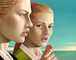 Falk Gernegross (German, b.1973) "Paula," 2012 Mixed media