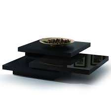 Modern black coffee tables at 2modern. Modern Swivel Black Coffee Table Lazio