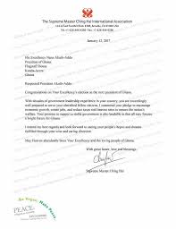 1.) uses a standard business letter format addressed to president donald j. Supreme Master Ching Hai S Congratulatory Letter To The New President Of Ghana The Supreme Master Ching Hai News Magazine