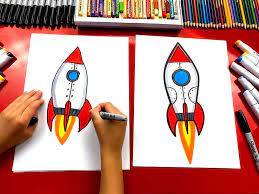 How to draw a rocket ( young artists ) for young artists? How To Draw A Rocket Ship Art For Kids Hub