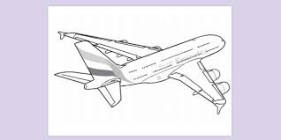 Airplanes, since their inventions by the wright brothers, have come to be a highly significant mode of transportation, for both passengers as well as cargo. Free Emirates Airways Plane Colouring Sheet Colouring Sheets