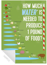 Water Consumption Print Food Print Vegan Facts Quick Vegetarian Meals