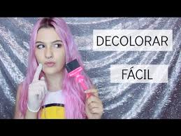 Estos son los trucos para aclarar tu cabello en casa sin maltratarlo. Como Decolorar El Pelo En Casa Aitanasdiary Youtube