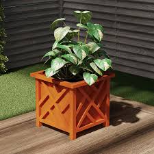 Maybe you would like to learn more about one of these? Nature Spring Square Planter Box Terracotta Colored Lattice Container For Flowers Plants For Patio Porch Use Terracotta 680078jqs Best Buy