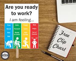 Are You Ready To Work Free Clip Chart From Your Therapy