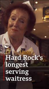 I have served The Beatles, The Stones, Freddie Mercury, Eric Clapton... and  Jackie and Joan Collins they were one of my favourites." Rita has been  serving customers in the original Hard Rock