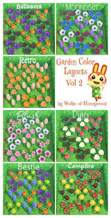 See how to get pansies, as well as lists of pansy colors and pansy diys. Best Acnh Garden Design Ideas Tips Animal Crossing New Horizons Garden Flower Color Layouts Anima In 2021 Animal Crossing Animal Crossing Memes Animal Crossing Qr