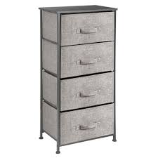 Showing relevant, targeted ads on and off etsy. Mdesign Vertical Dresser Storage Tower With 4 Drawers Black Graphite Gray Target