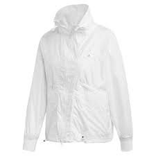 Adidas Womens Stella Mccartney Tennis Jacket In White