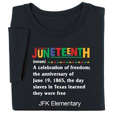 Shop juneteenth t shirt visit juneteenth shirt juneteenth t shirts juneteenth shirts also available juneteenth merch. Juneteenth Definition Adult T Shirt Personalization Available Positive Promotions