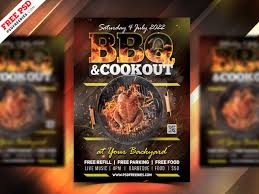 It can also be sometimes troublesome to send in the flyer to invite your friends, family etc. Bbq Party Flyer Template Psd Psdfreebies Com