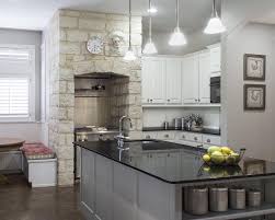 Kitchen Cabinets In Benjamin Moore S Bm Simply White Island In Bm Silver Mink Walls In Bm Revere Pewter House Interior Painting Cabinets Cabinet