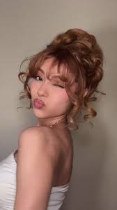 Vampy Bun Hairstyles: Curly Updos Fit for a Vampire!