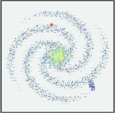 Illustrate a black back ground. If You Look Up In To The Sky At Night And Are Away From Any Light This Is What You Could See The Milky Way Is Home To At Least 200 Billion Stars And There Planets With A Mass Between 750 Billion And One Trillion Solar Masses One Solar Mass The Mass Of Our Sun